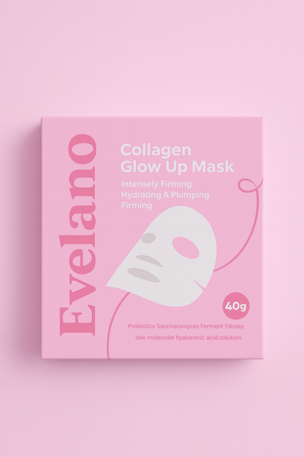 Maseczka Kolagenowa Glow Up 2.0™ EVELANO